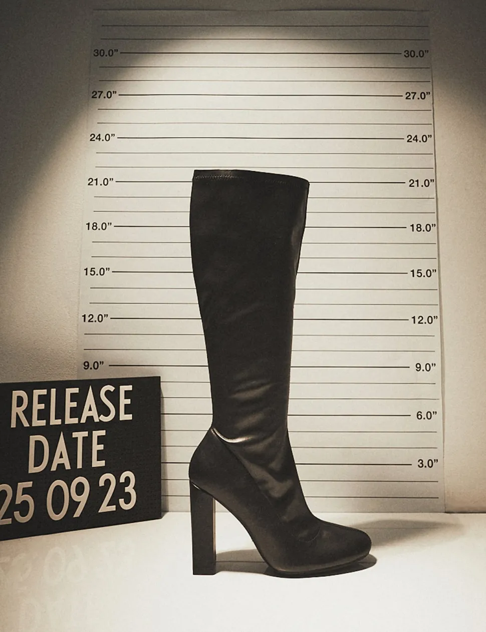 Cheap Christina Pu Pointed Toe Block Heel Knee High Boots Block Heels | Heeled Boots