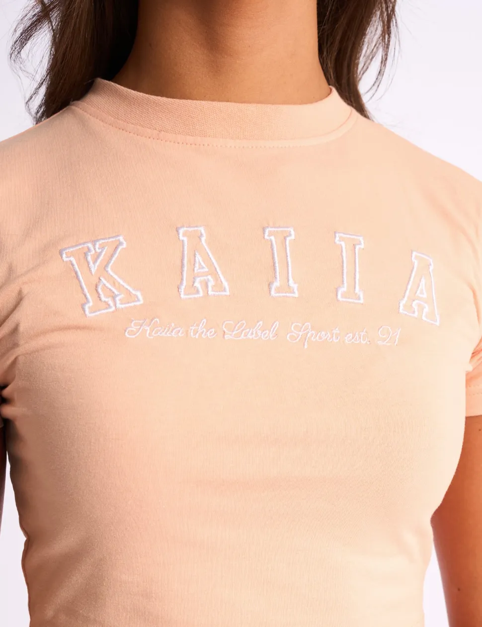 Best Sale Kaiia Logo Baby Tee Sculpt & Leisure | Kaiia The Label