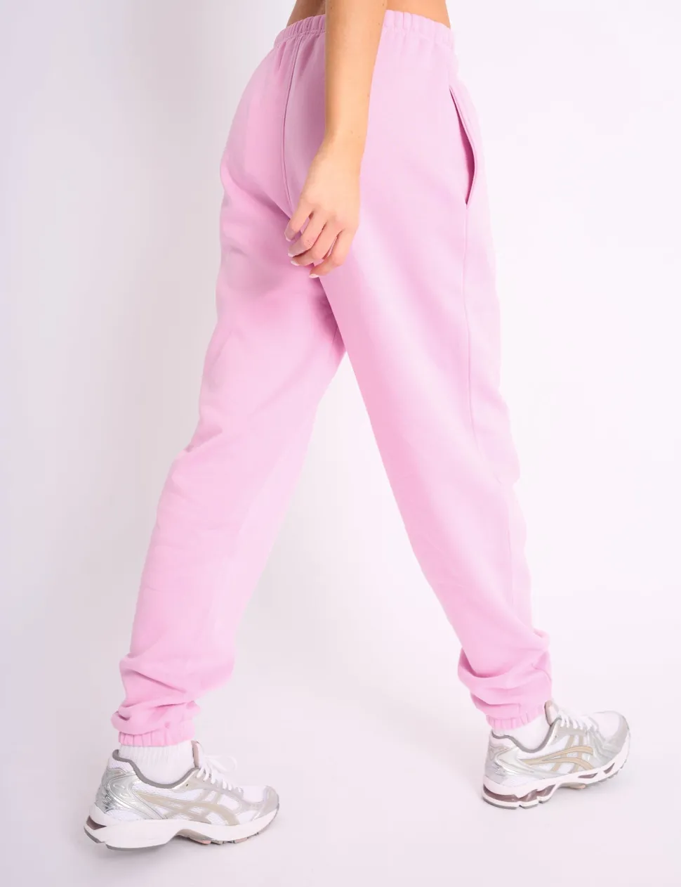 Clearance Kaiia Logo Cuffed Joggers Candy Pink Sculpt & Leisure | Kaiia The Label
