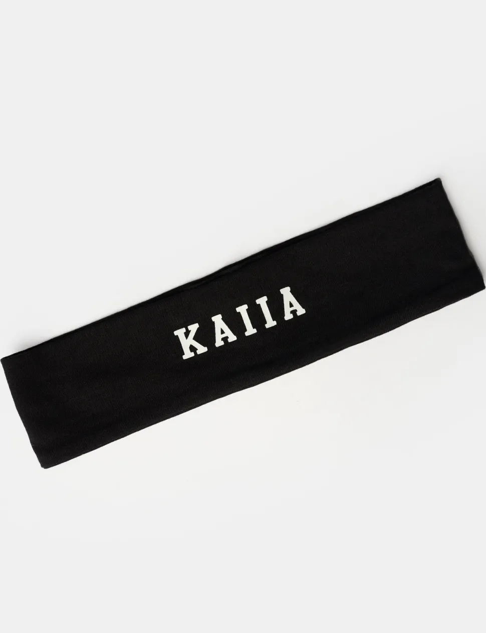 Sale Kaiia Logo Headband Black and White Accessories