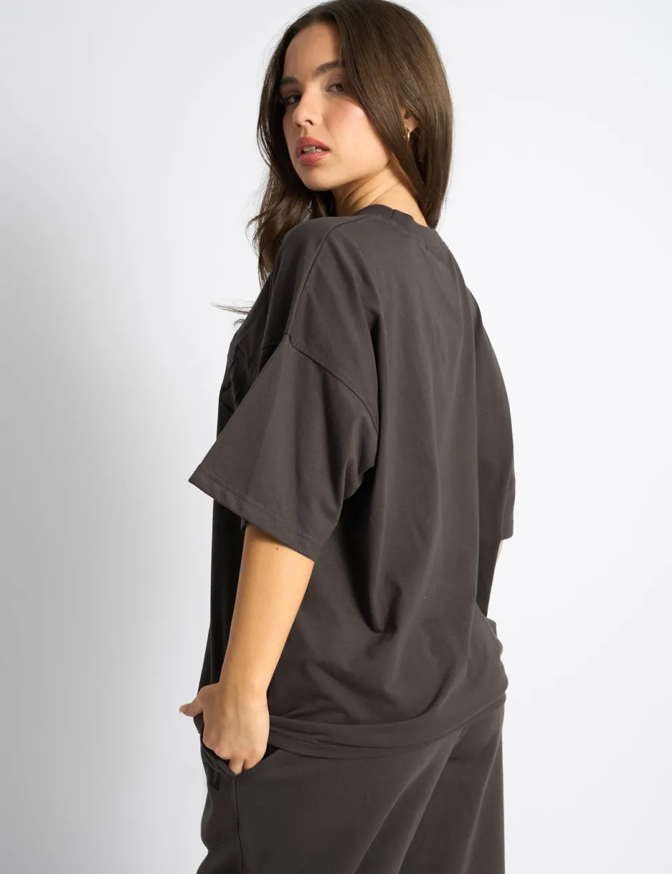 Online Kaiia Logo Oversized T-Shirt Sculpt & Leisure | Kaiia The Label