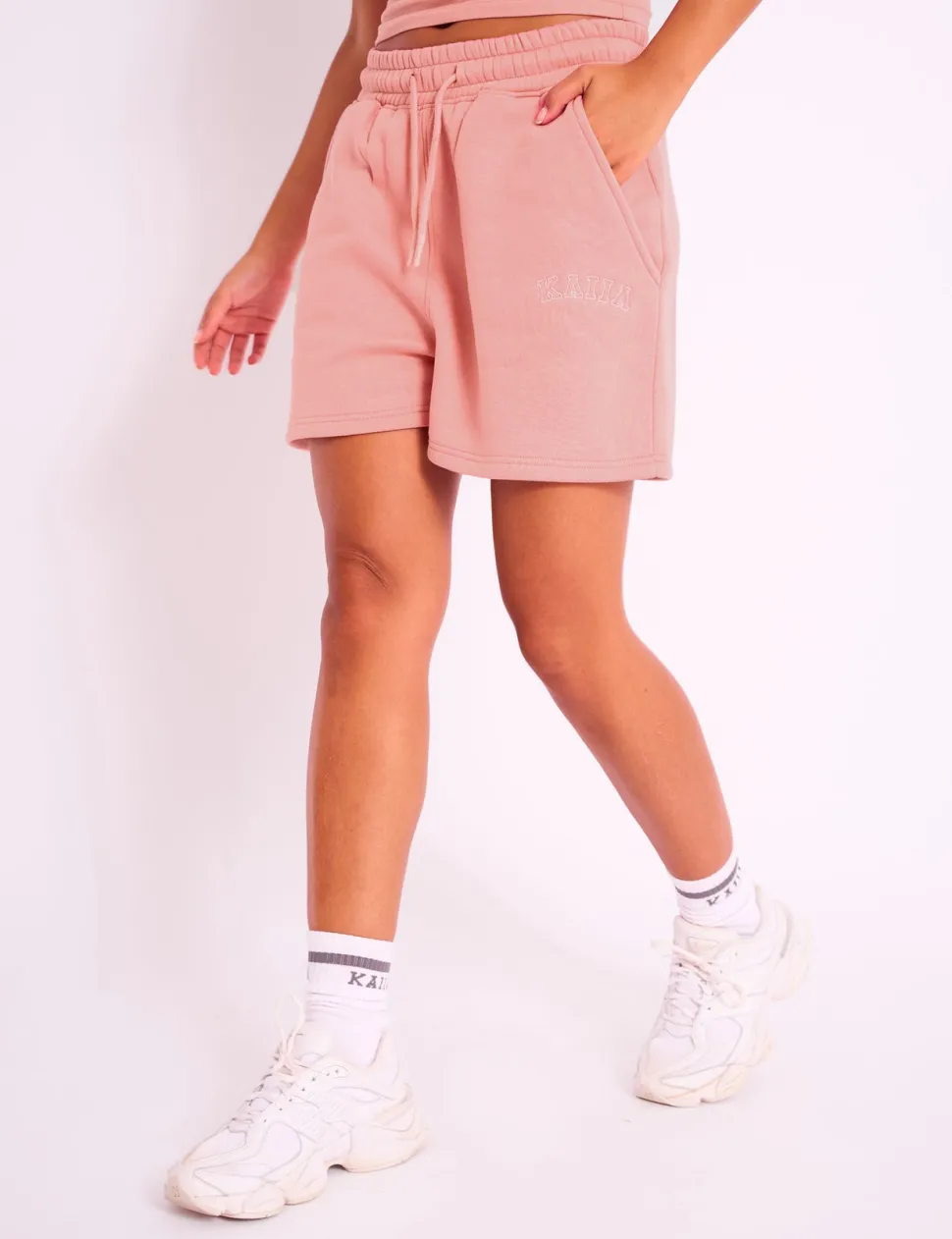 Best Sale Kaiia Logo Sweat Shorts Sculpt & Leisure | Kaiia The Label