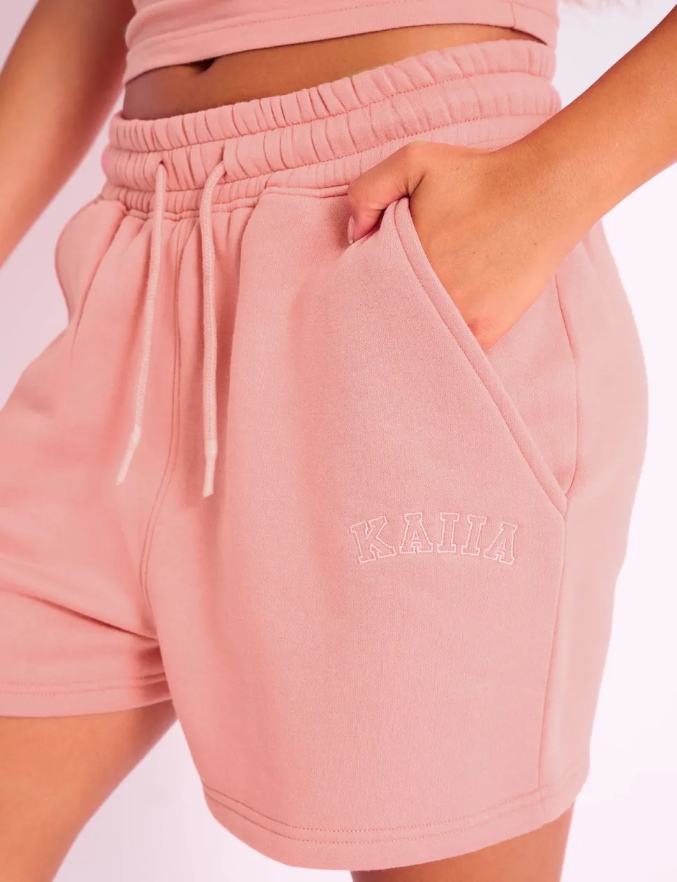 Best Sale Kaiia Logo Sweat Shorts Sculpt & Leisure | Kaiia The Label