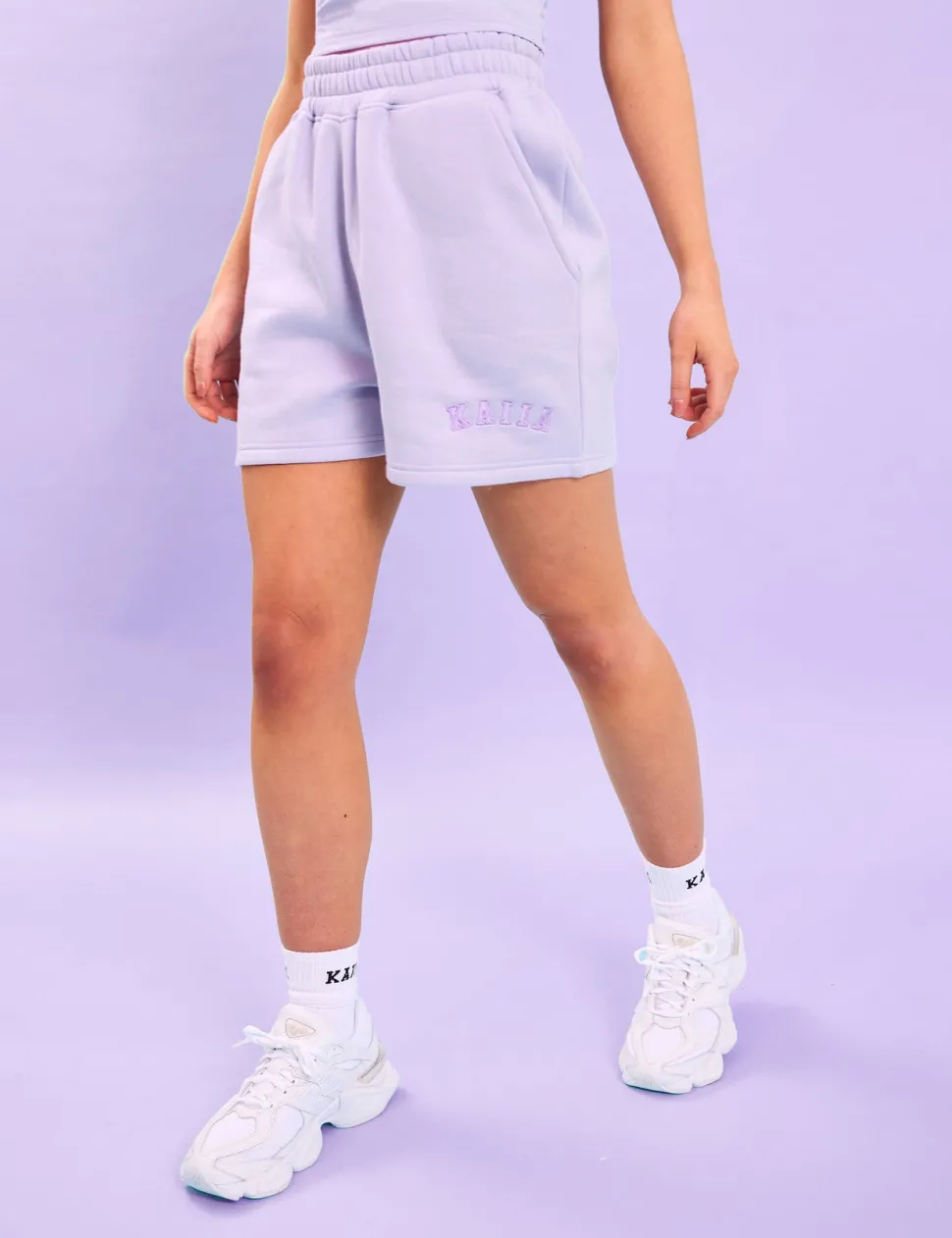 Online Kaiia Logo Sweat Shorts Back In Stock | Sculpt & Leisure