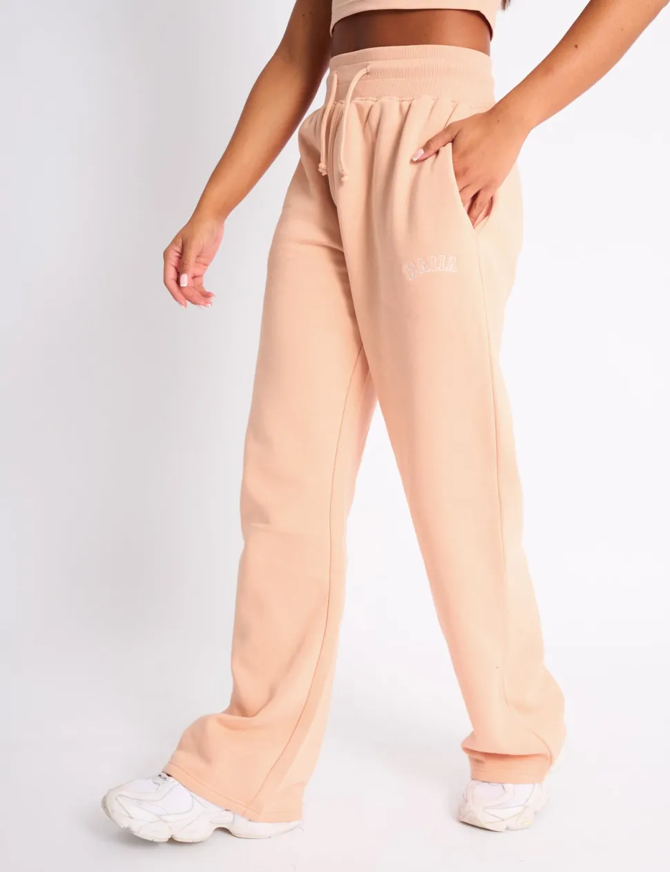 New Kaiia Logo Wide Leg Joggers Sculpt & Leisure | Kaiia The Label