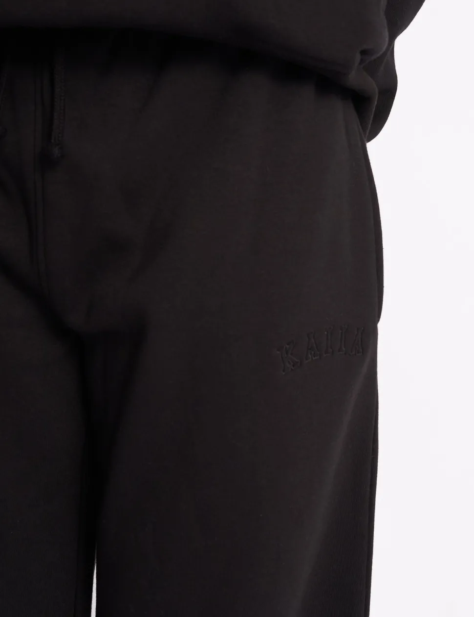 Cheap Kaiia Logo Wide Leg Joggers Sculpt & Leisure | Kaiia The Label