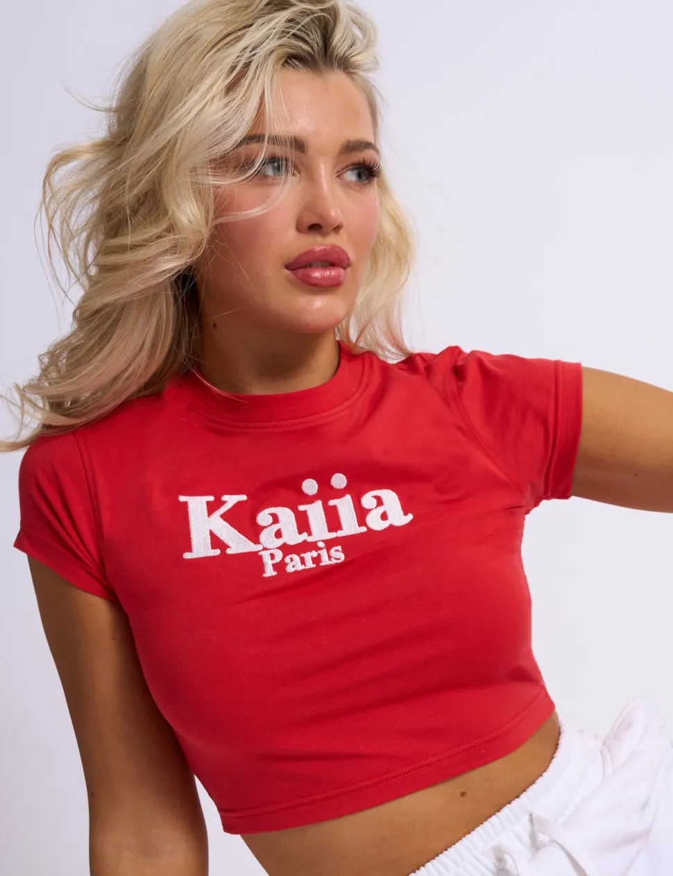 Fashion Kaiia Paris Baby Tee Sculpt & Leisure | Kaiia The Label