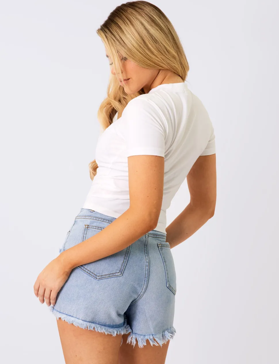 Store Kaiia Rodeo Houston Baby Tee & Red Sculpt & Leisure | Kaiia The Label