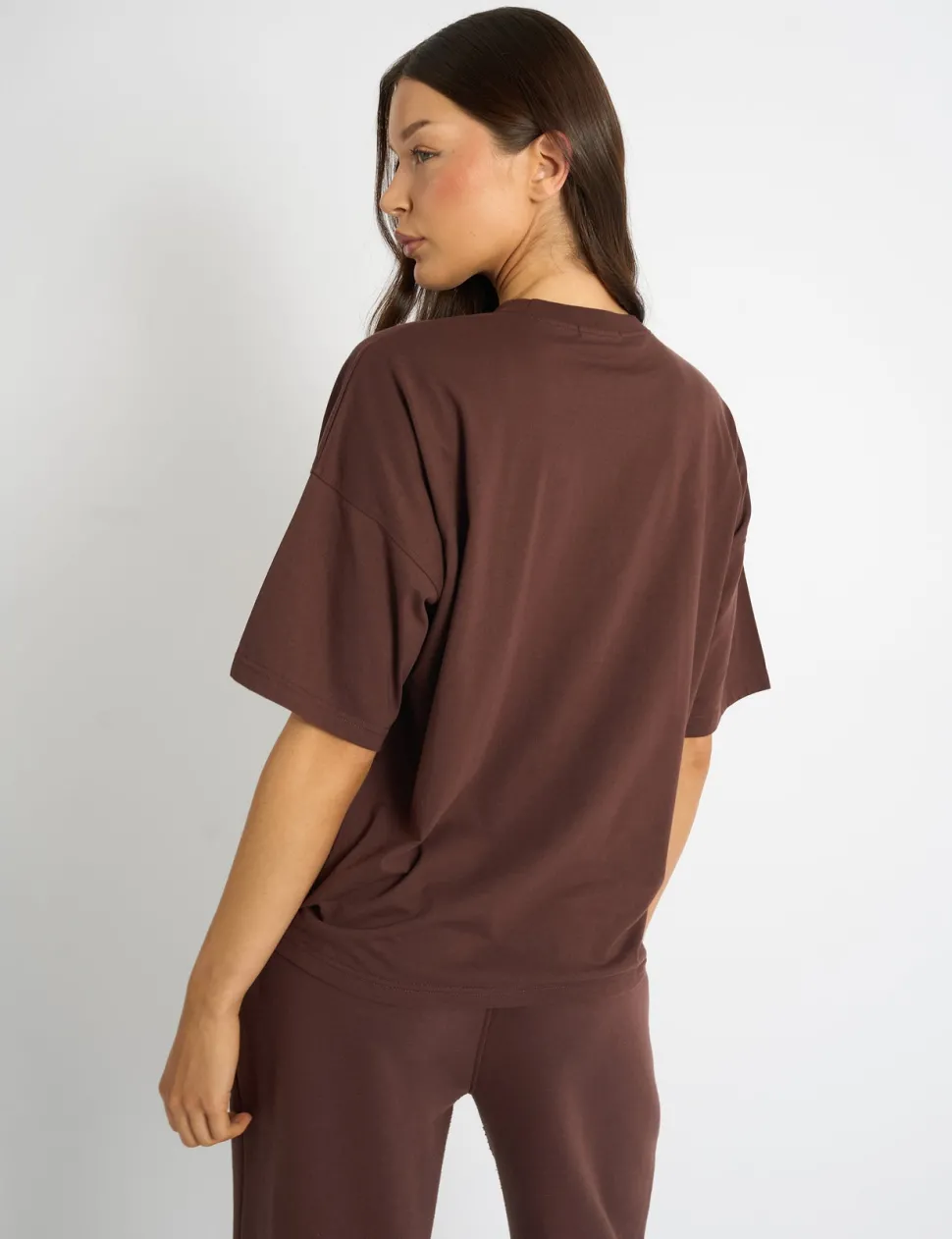 Hot Kaiia Script Logo Oversized T-Shirt Sculpt & Leisure | Kaiia The Label