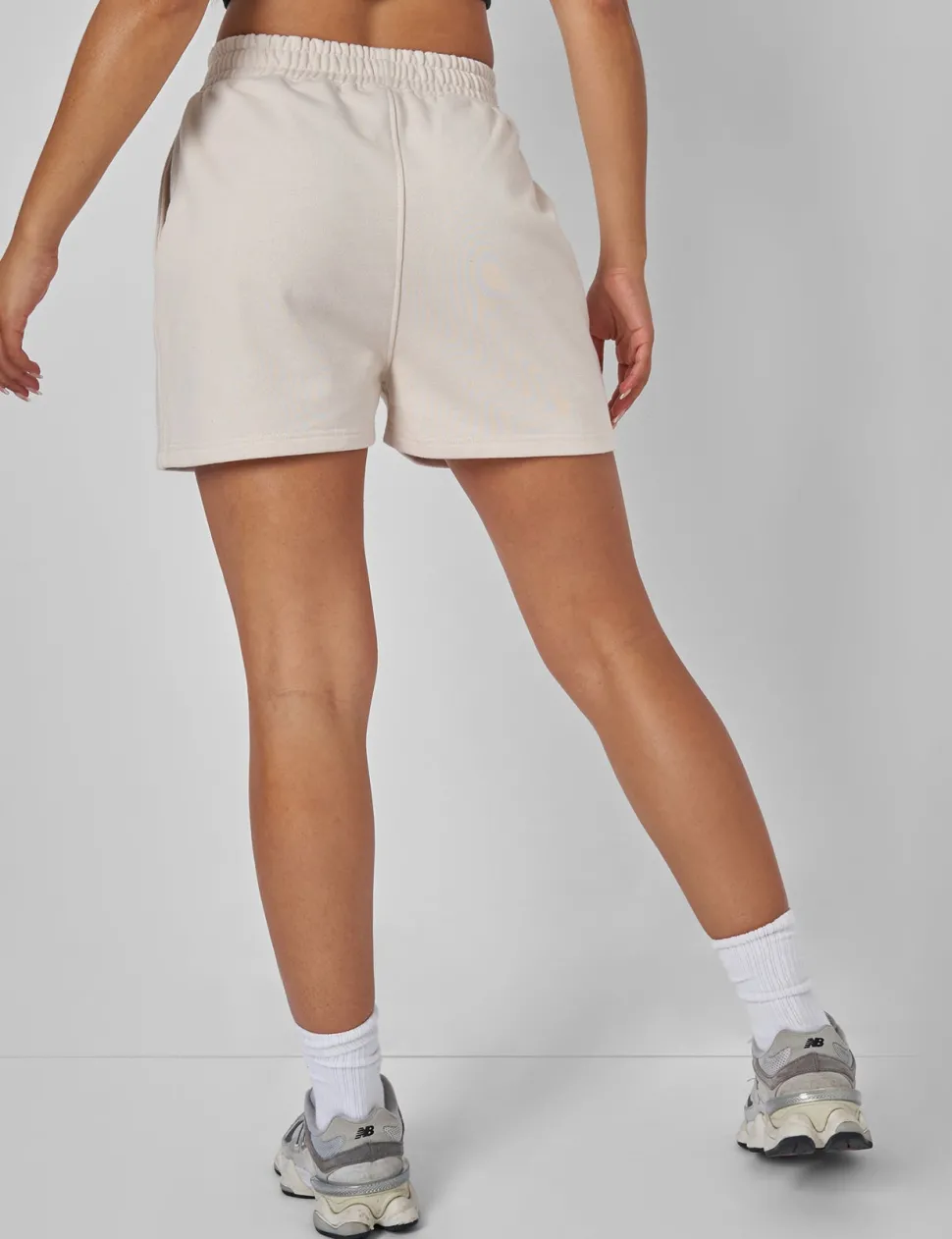 Best Kaiia Slogan Relaxed Sweat Short Cream Sculpt & Leisure | Kaiia The Label