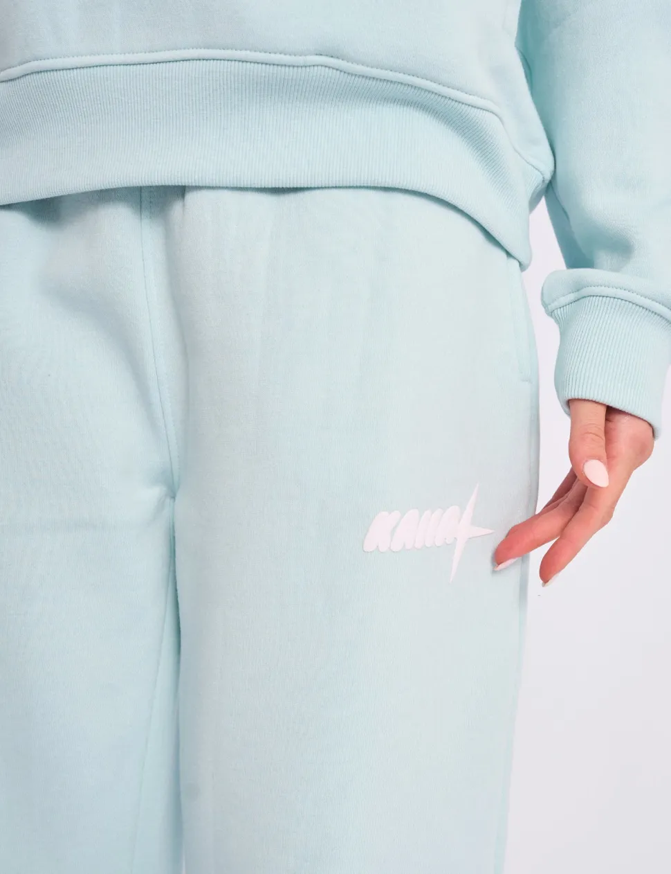 Store Kaiia Star Wide Leg Joggers Sculpt & Leisure | Kaiia The Label
