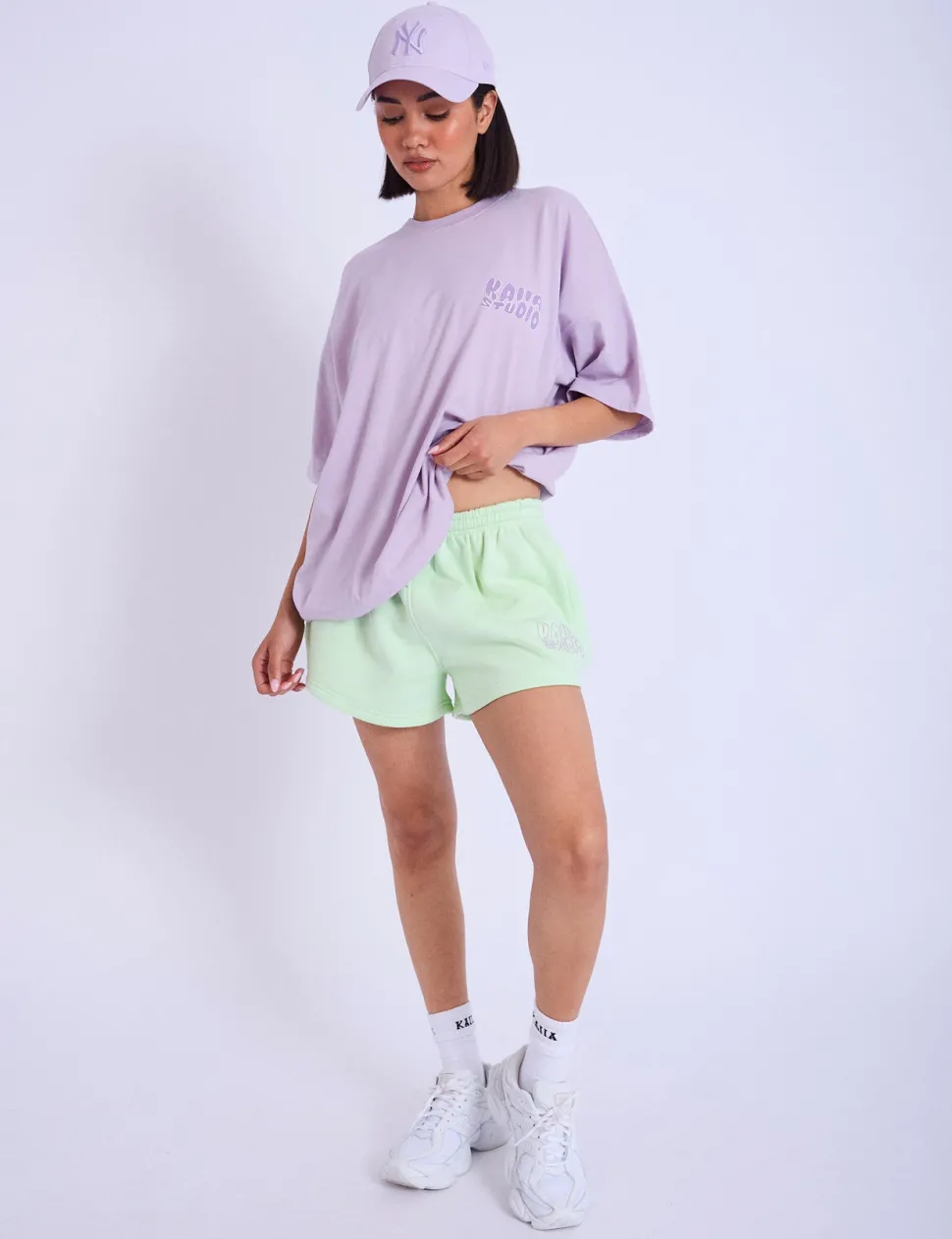 Cheap Kaiia Studio Bubble Logo Oversized T-shirt Sculpt & Leisure | Kaiia The Label