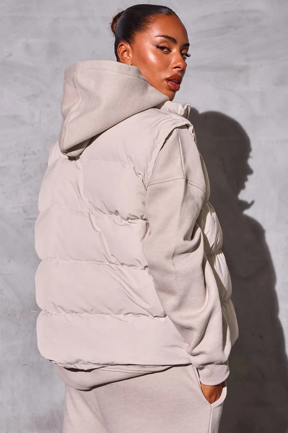 Sale Kaiia Studio Padded Gilet Sculpt & Reset | Sculpt & Leisure