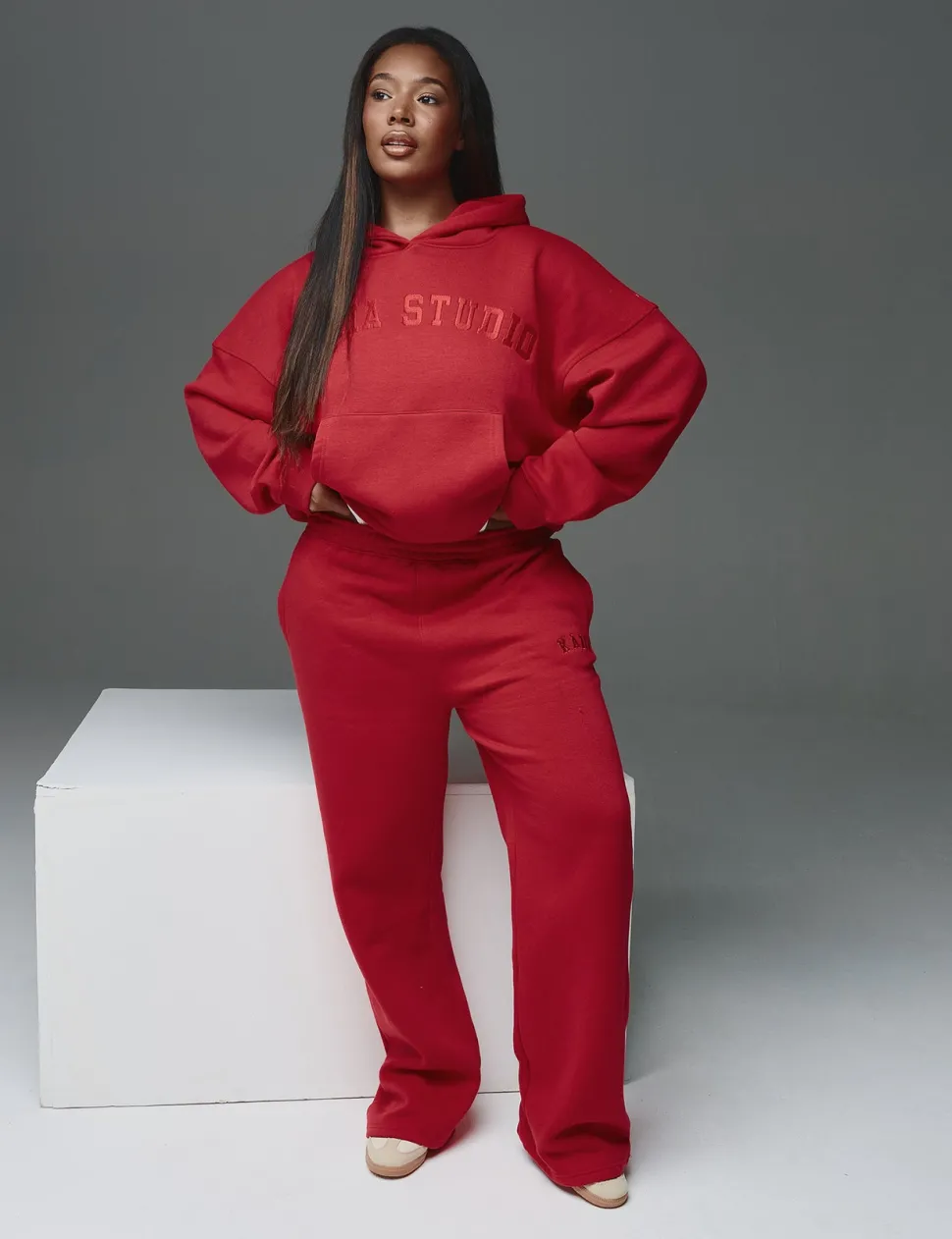 Sale Kaiia Wide Leg Joggers Sculpt & Leisure | Kaiia The Label