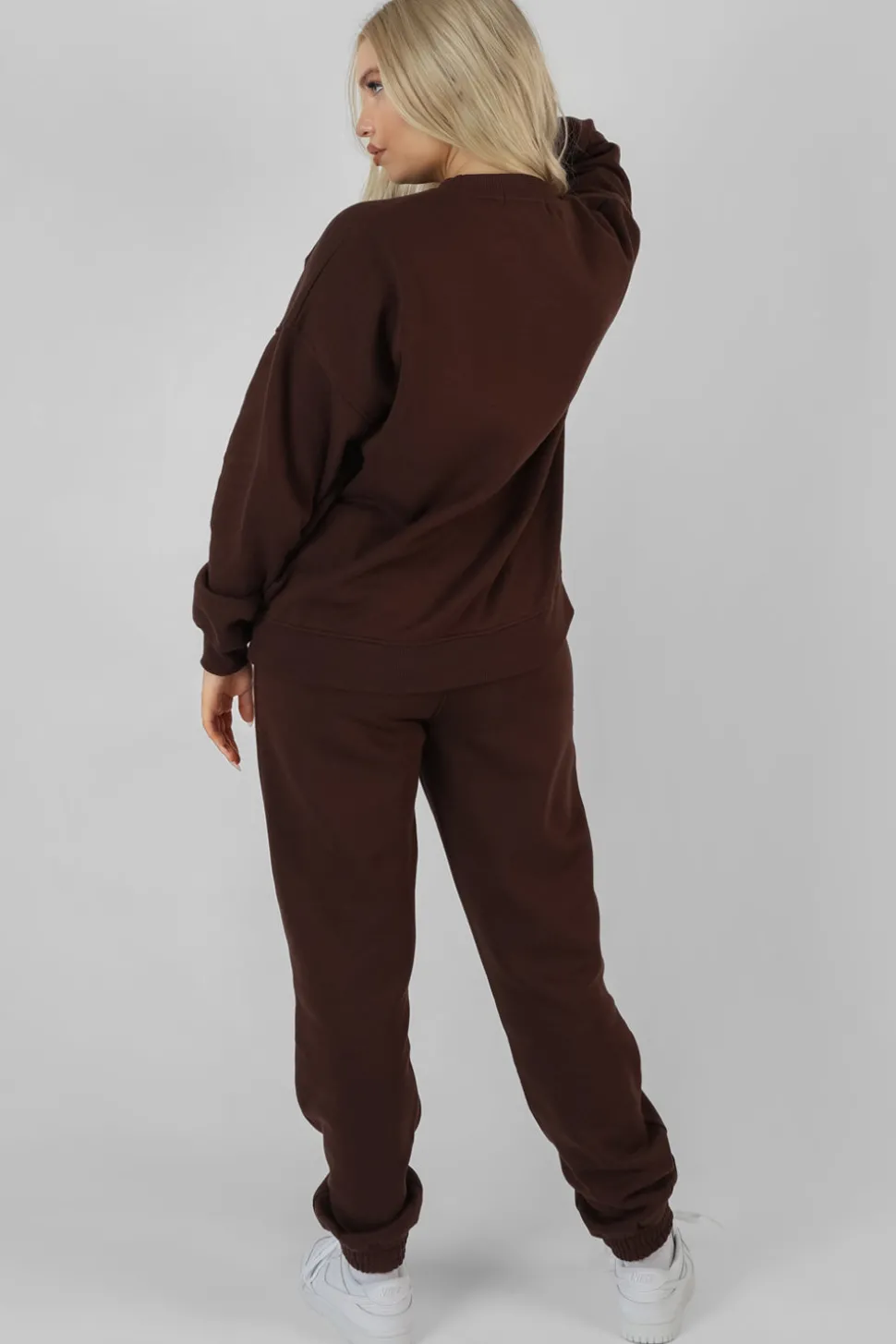 Cheap New York Oversized Sweatshirt Chocolate Sculpt & Leisure | Kaiia The Label