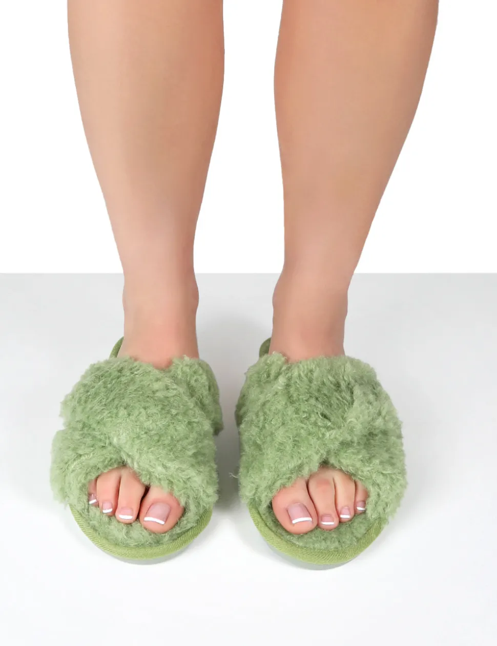 Online Nightcap Cross Strap Slippers Flats