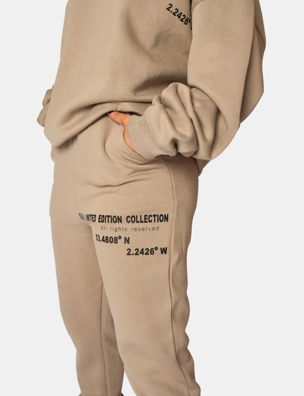 Cheap Oversized Fit Printed Joggers Elm Sculpt & Leisure | Kaiia The Label