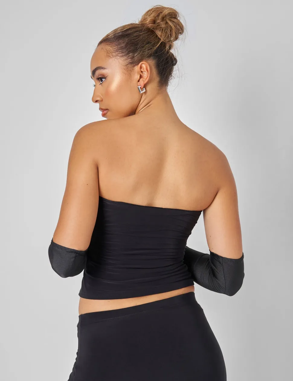 Shop Lace Hook and Eye Bandeau Top Co-ord in Co-ords | Tops