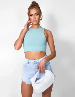Online Racer Top Sage Tops