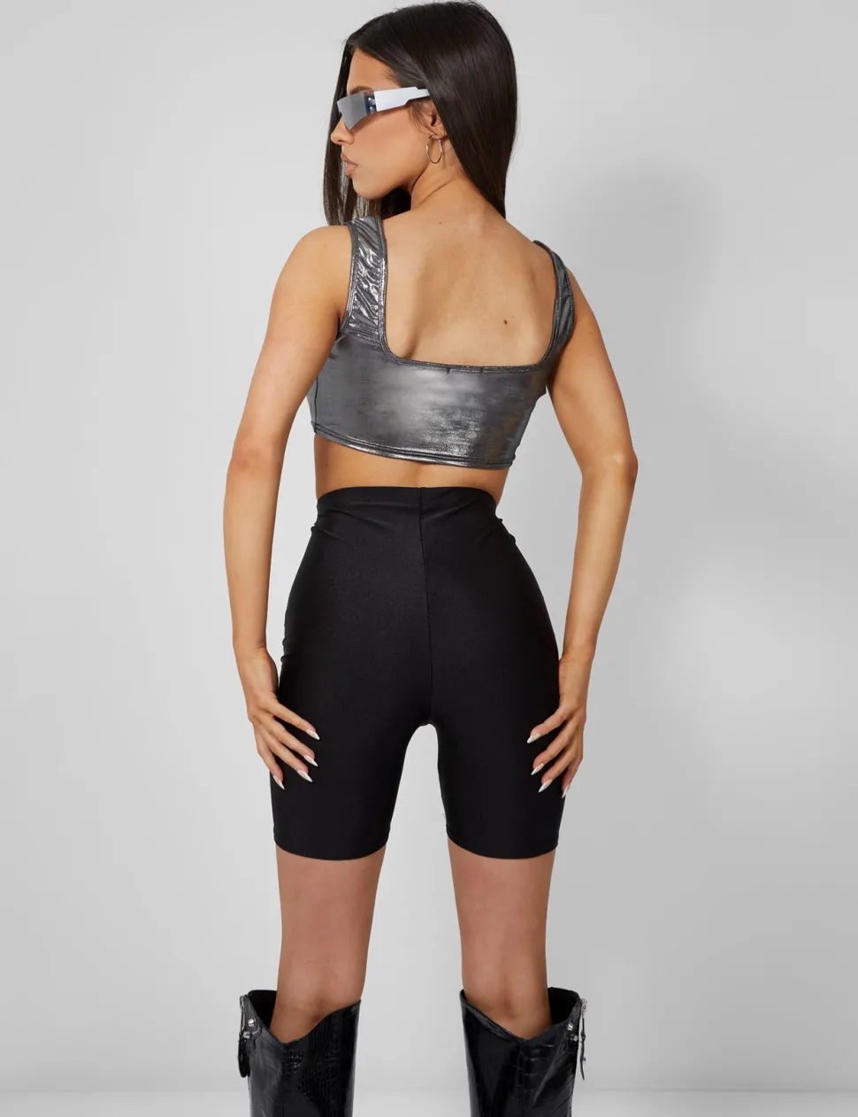 Shop Second Skin Cycling Short Black Shorts