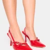 Flash Sale Smooch Buckle Detail Slingback Mid Heel Court Shoe Court Heels | Mid Heels