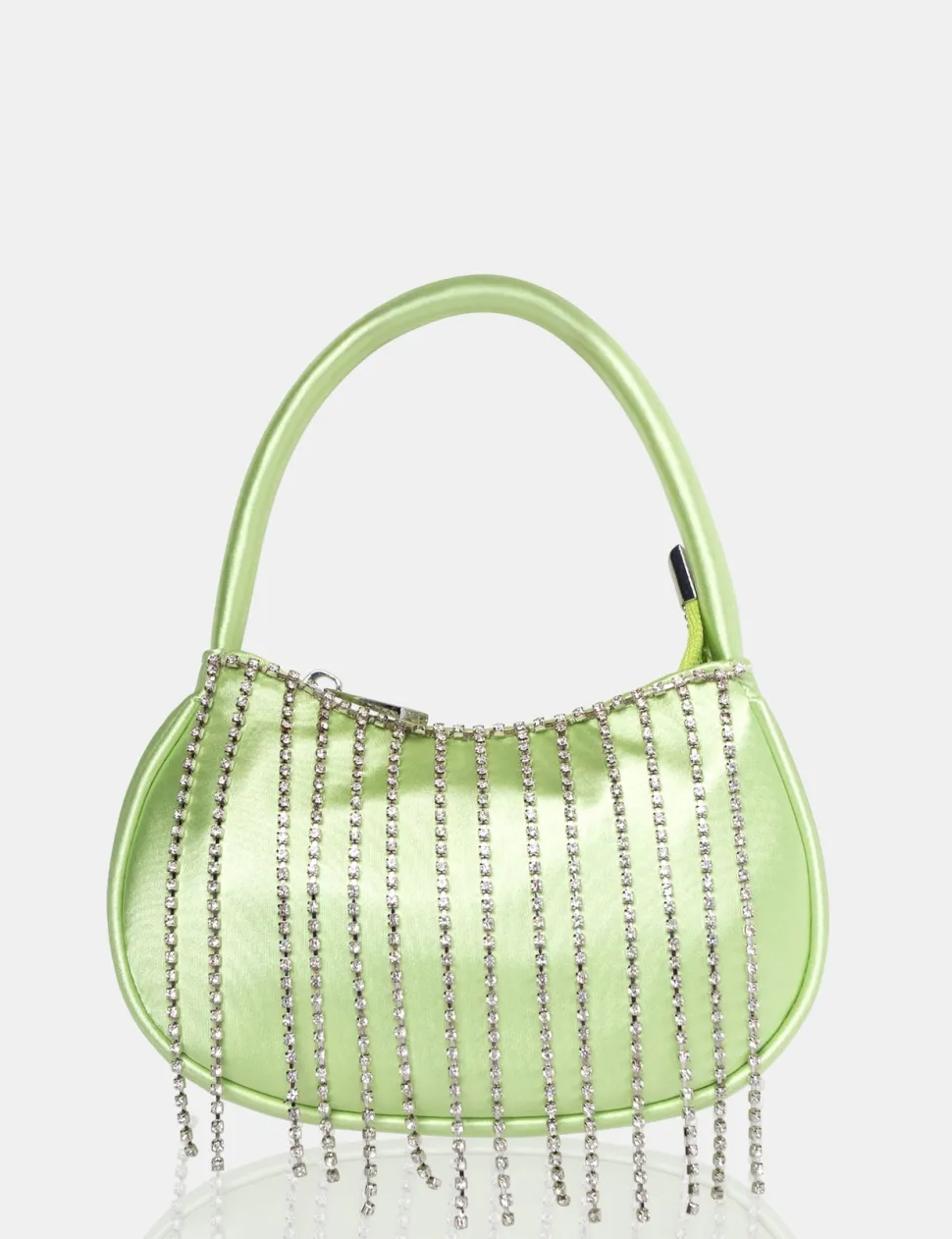 Cheap The Sia Soft Satin Diamante Trim Mini Bag Diamante Bags