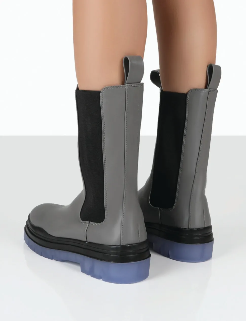 Cheap Winter Ankle Chunky Sole Chelsea Boots Chunky Boots | Ankle Boots