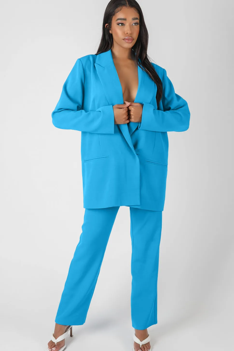 Outlet Wrap Waistband Straight Leg Trouser Sculpt & Leisure | Kaiia The Label